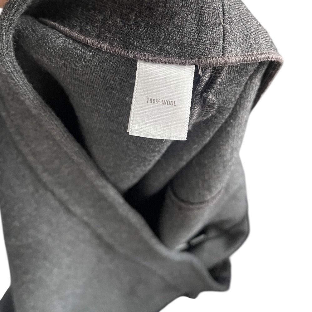 NWT St. John Women's‎ Charcoal Melange Wool Pants Size 16 - Picture 4 of 8